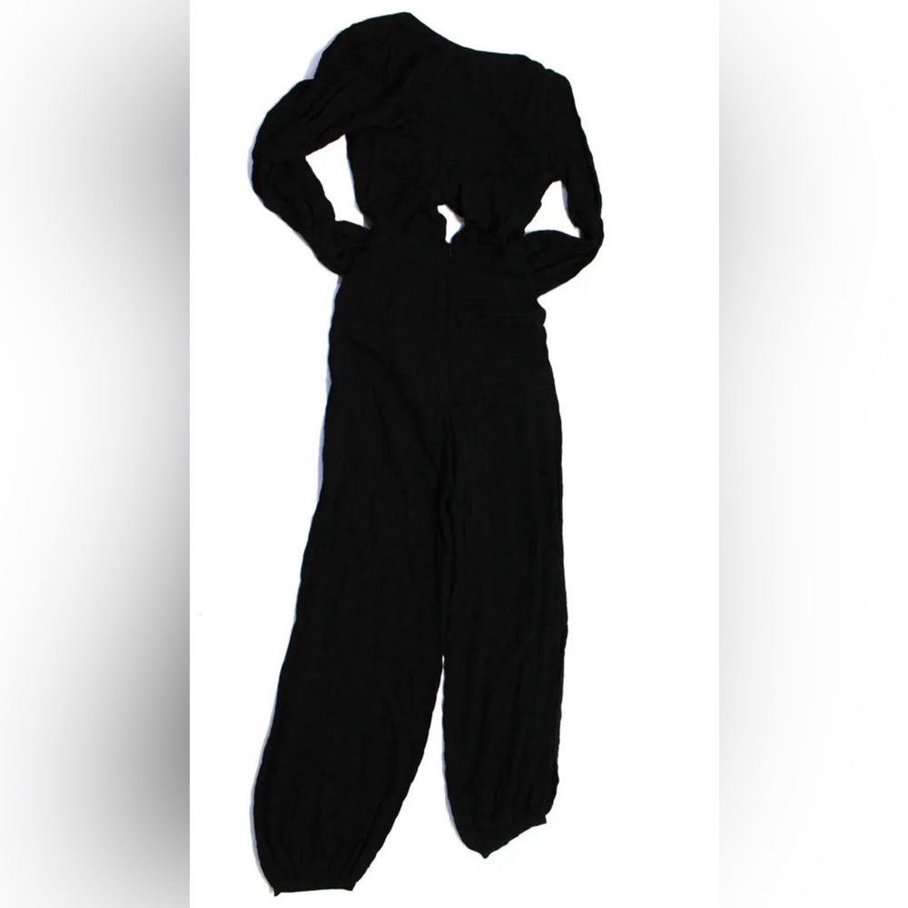 Reformation the Monsoon Jet Black Jumpsuit🖤🖤🖤 - Picture 3 of 12